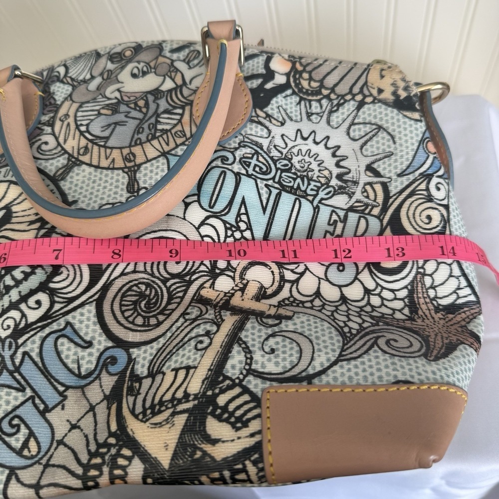 Dooney & Bourke Disney Cruise Line Inaugural 2012-2013 Satchel Purse Hand Bag - Picture 12 of 14